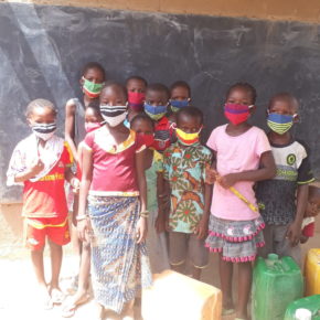 ブルキナファソの子ども達に、マスクを贈るプロジェクト始まりました